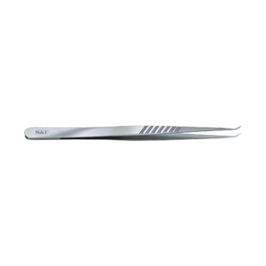 S&T MIKROPINCETT MED PLATTA HANDTAG CLASSIC LINE VINKLAD 45º 13,5 CM 7 MM HANDTAG