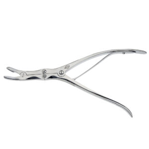 thumbnail image 2 of S.S. Stille-Luer Bone Rongeur – Double Action, 8.75" Curved, Orthopedic Surgical Instrument 2 of 6